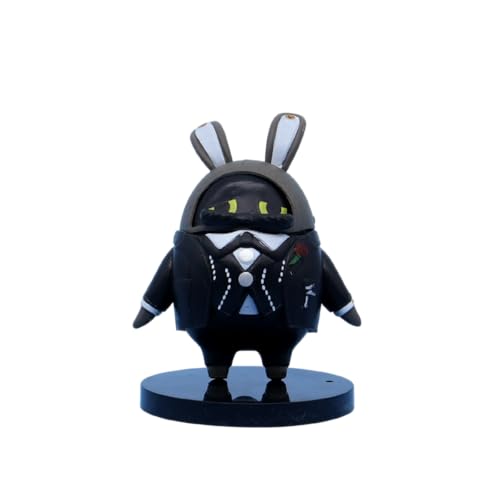 RZAHUAHU Zenless Zone Zero Bangboo Figur Mini-Figurine Anime-Spielzeug PVC Eous Butler Sharkboo (Butler) von RZAHUAHU
