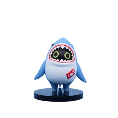 RZAHUAHU Zenless Zone Zero Bangboo Figur Mini-Figurine Anime-Spielzeug PVC Eous Butler Sharkboo (Sharkboo) von RZAHUAHU