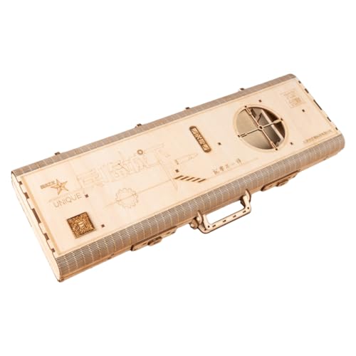 AWM 3D Stereo DIY Holzmodell – Lasergravierte Aufbewahrungsbox, Mechanischer Bausatz für Erwachsene & Jugendliche, Kreatives Geschenk und Dekoration für Zuhause, 248 Teile AWM 3D Stereo DIY Holzmodell – Lasergravierte Aufbewahrungsbox, Mechanischer Bausatz für Erwachsene & Jugendliche, Kreatives Geschenk und Dekoration für Zuhause, 248 Teile von RZARDFLAMR