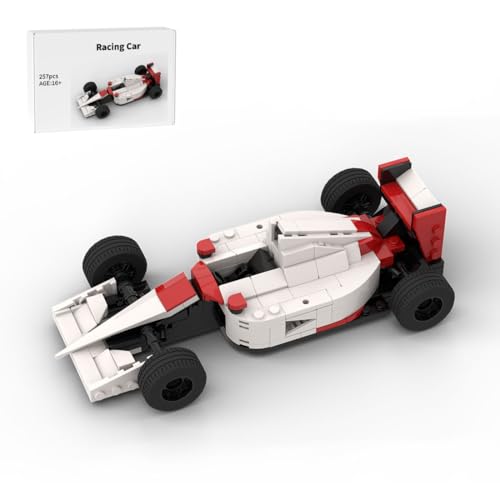 RZARDFLAMR MP-4/6 2024 Formel 1 Rennwagen Modellbausatz, 1:24 Racing Car Building Set für Erwachsene, Sammler & Dekoration, Geschenke für Erwachsene und Jugendliche, MOC-172935, 257Teile von RZARDFLAMR