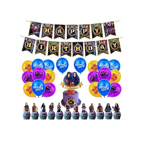 Decendents Geburtstagsdeko Nachkommen Deko Geburtstag Die Nachkommen Luftballons Geburtstag Die Luftballons Decendents Tortendeko Girlande Decendents Geburtstagsdeko Nachkommen Deko Geburtstag Die Nachkommen Luftballons Geburtstag Die Luftballons Decendents Tortendeko Girlande von RZDQZY