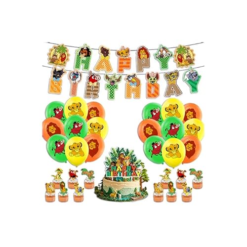 Deko Löwe Party Deko Geburtstag Lion Guard Geburtstagsdeko Lion King Luftballons Deko Lion King Geburtstag Luftballons Simba Kuchen Topper Konig Der Low Happy Birthday Girlande Deko Löwe Party Deko Geburtstag Lion Guard Geburtstagsdeko Lion King Luftballons Deko Lion King Geburtstag Luftballons Simba Kuchen Topper Konig Der Low Happy Birthday Girlande von RZDQZY