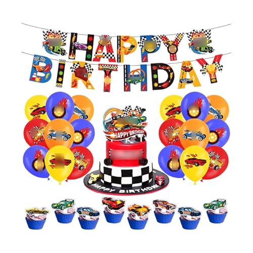 Rennwagen Geburtstag Party Deko Rennautos Luftballons Deko Rennauto Kuchen Topper Race Car Geburtstag Girlande Race Car Kindergeburtstag Rennwagen Geburtstag Party Deko Rennautos Luftballons Deko Rennauto Kuchen Topper Race Car Geburtstag Girlande Race Car Kindergeburtstag von RZDQZY