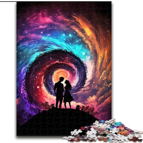 1000-teiliges Puzzle Der Rand des Universums aus Pappe, anspruchsvolles Denkspiel für Teenager, Spaß für den Spieleabend mit der Familie, 1000 Teile(26x38cm) von RZFWJL