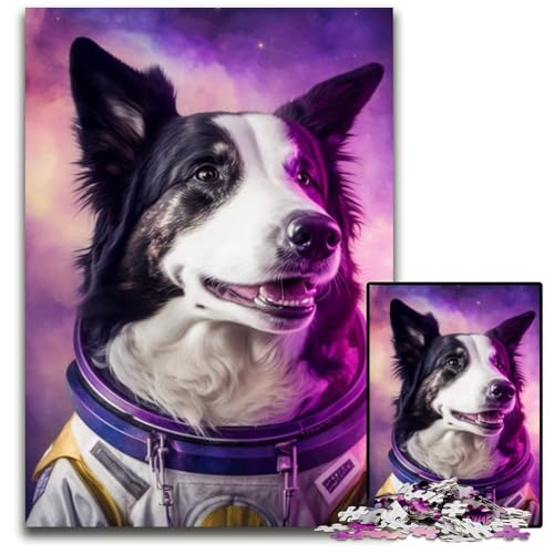 1000-teiliges Puzzle für Erwachsene, Australian Shepherd, Papppuzzle, anspruchsvolles Denkspiel für Teenager, unterhaltsames interaktives Spiel für die ganze Familie, 26x38cm/10,23x14,96 Zoll 1000-teiliges Puzzle für Erwachsene, Australian Shepherd, Papppuzzle, anspruchsvolles Denkspiel für Teenager, unterhaltsames interaktives Spiel für die ganze Familie, 26x38cm/10,23x14,96 Zoll von RZFWJL