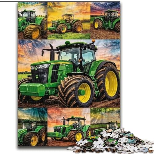 1000-teiliges Puzzle für Erwachsene, Bauernhof-Traktor-Puzzle, Spiel für Erwachsene, Geschenk, interaktives Familienspiel, Gehirn-Herausforderung, Geschenk, 50x75cm 1000-teiliges Puzzle für Erwachsene, Bauernhof-Traktor-Puzzle, Spiel für Erwachsene, Geschenk, interaktives Familienspiel, Gehirn-Herausforderung, Geschenk, 50x75cm von RZFWJL