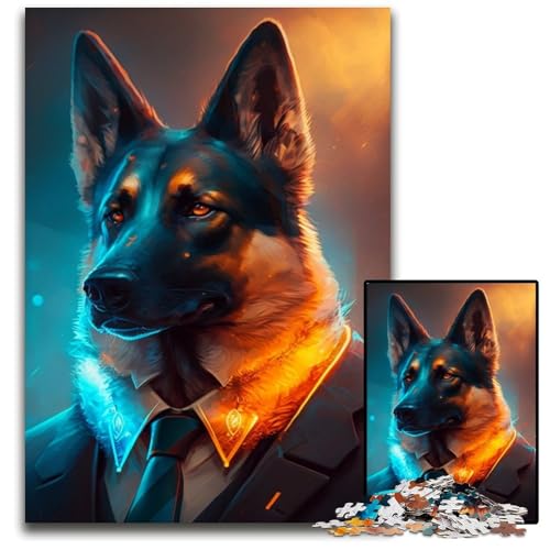 1000-teiliges Puzzle für Erwachsene, Boss-Giraffe, Holzpuzzle, anspruchsvolles Denkspiel für Teenager, unterhaltsames interaktives Spiel für die ganze Familie, 50x75cm/19,68x29,52 Zoll 1000-teiliges Puzzle für Erwachsene, Boss-Giraffe, Holzpuzzle, anspruchsvolles Denkspiel für Teenager, unterhaltsames interaktives Spiel für die ganze Familie, 50x75cm/19,68x29,52 Zoll von RZFWJL