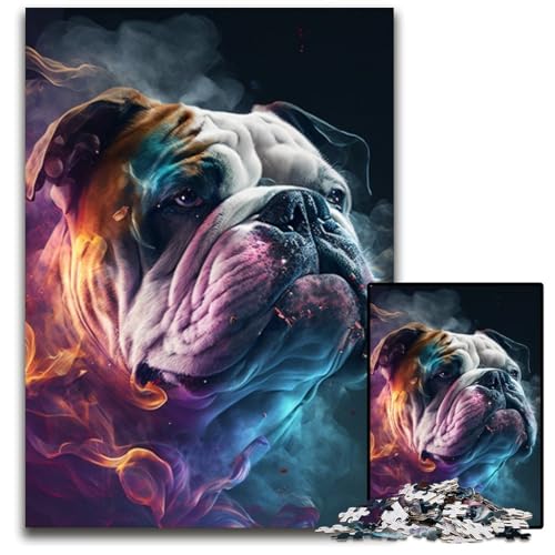 1000-teiliges Puzzle für Erwachsene, Bulldoggennebel, Papppuzzle, anspruchsvolles Denkspiel für Teenager, unterhaltsames interaktives Spiel für die ganze Familie, 26x38cm/10,23x14,96 Zoll 1000-teiliges Puzzle für Erwachsene, Bulldoggennebel, Papppuzzle, anspruchsvolles Denkspiel für Teenager, unterhaltsames interaktives Spiel für die ganze Familie, 26x38cm/10,23x14,96 Zoll von RZFWJL