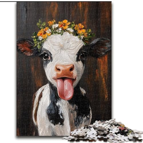 1000-teiliges Puzzle für Erwachsene, Flamingo-Königin-Puzzle, perfekt für Familienspaß an Weihnachten, Thanksgiving, Geburtstagen und Ostern, 50x75cm 1000-teiliges Puzzle für Erwachsene, Flamingo-Königin-Puzzle, perfekt für Familienspaß an Weihnachten, Thanksgiving, Geburtstagen und Ostern, 50x75cm von RZFWJL