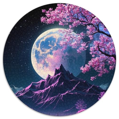 1000-teiliges Puzzle für Erwachsene, Kirschblüten-Berg, Kartonpuzzle, DIY-Heimdekor-Geschenk, Denkspiel, 67,5 x 67,5 cm 1000-teiliges Puzzle für Erwachsene, Kirschblüten-Berg, Kartonpuzzle, DIY-Heimdekor-Geschenk, Denkspiel, 67,5 x 67,5 cm von RZFWJL