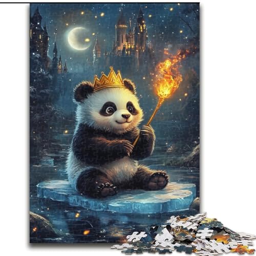 1000-teiliges Puzzle für Erwachsene, Panda im Schnee, anspruchsvolle DIY-Kunst für Enthusiasten, Entspannung, 50x75cm 1000-teiliges Puzzle für Erwachsene, Panda im Schnee, anspruchsvolle DIY-Kunst für Enthusiasten, Entspannung, 50x75cm von RZFWJL