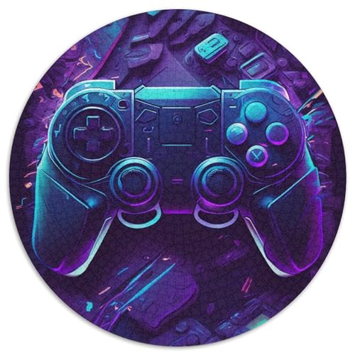 1000-teiliges Puzzle für Erwachsene, Spiel Neon-Puzzles, ideal für Familienspaß, Entspannung, 67,5 x 67,5 cm von RZFWJL
