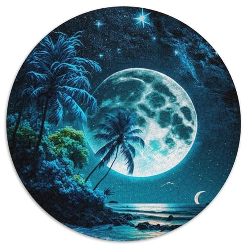 1000-teiliges Puzzle für Erwachsene, Strandnachtszene, unmögliches Puzzle für Erwachsene, perfekt für Teenager und Sammler, ideale Heimdekoration und Reisegeschenk, 67,5 x 67,5 cm 1000-teiliges Puzzle für Erwachsene, Strandnachtszene, unmögliches Puzzle für Erwachsene, perfekt für Teenager und Sammler, ideale Heimdekoration und Reisegeschenk, 67,5 x 67,5 cm von RZFWJL