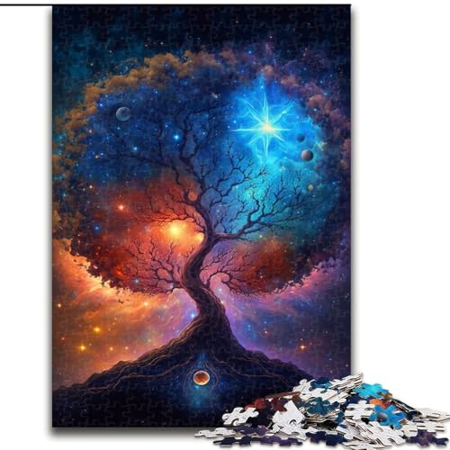 1000-teiliges Puzzle für Erwachsene Baum der Weisheit. Aus Pappe, für Teenager und Jugendliche, ideales Geburtstags 1000 Teile(26x38cm) von RZFWJL