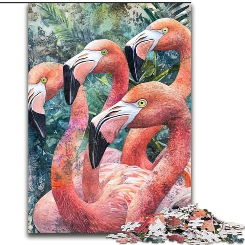 1000-teiliges Puzzle für Erwachsene und Jugendliche, Goldene Gitarre, Lernspielzeug für Erwachsene und Jugendliche ab 14 Jahren, ganze Familie (Größe 50x75cm) von RZFWJL