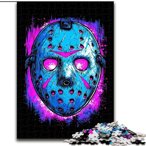 1000-teiliges Puzzle für Erwachsene und Jugendliche, Horrorfilme, Lernspielzeug für Kinder ab 14 Jahren, ganze Familie (Größe 26x38cm) von RZFWJL