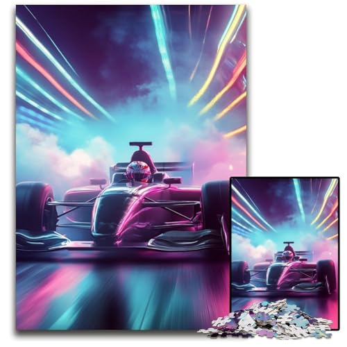 1000-teiliges Sportwagen-Puzzle aus Holz, pädagogisches Denkspiel, künstlerische Heim- und Bürodekoration, ab 14 Jahren, 50x75cm/19,68x29,52 Zoll 1000-teiliges Sportwagen-Puzzle aus Holz, pädagogisches Denkspiel, künstlerische Heim- und Bürodekoration, ab 14 Jahren, 50x75cm/19,68x29,52 Zoll von RZFWJL