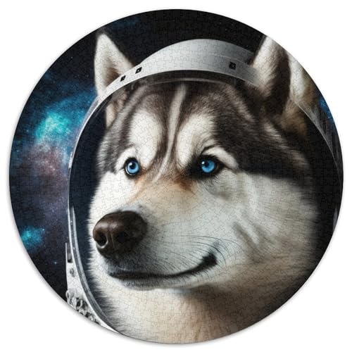 Astronaut Husky 1000-teiliges Puzzle, Unmögliches Puzzle für Erwachsene, Herausforderndes Denkspiel für Teenager, Spaß für den Familienspieleabend, 67,5 x 67,5 cm Astronaut Husky 1000-teiliges Puzzle, Unmögliches Puzzle für Erwachsene, Herausforderndes Denkspiel für Teenager, Spaß für den Familienspieleabend, 67,5 x 67,5 cm von RZFWJL