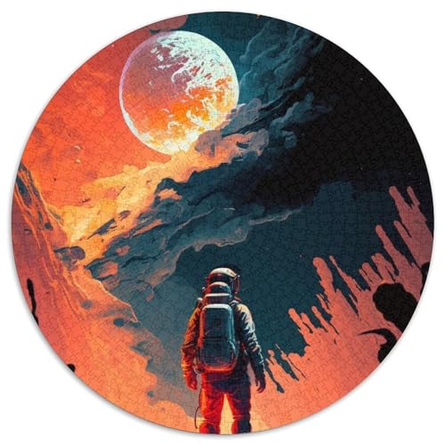 Astronauten-Puzzle aus Karton mit 1000 Teilen, Familie und Freunde, geeignet für Kinder ab 14 Jahren, 67,5 x 67,5 cm Astronauten-Puzzle aus Karton mit 1000 Teilen, Familie und Freunde, geeignet für Kinder ab 14 Jahren, 67,5 x 67,5 cm von RZFWJL