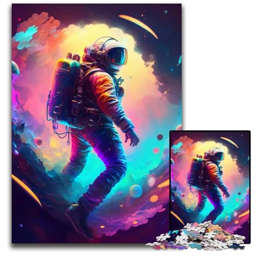 Astronauten-Puzzle für Erwachsene, 1000 Teile, Papppuzzle, anspruchsvolles Denkspiel für Teenager, unterhaltsames interaktives Spiel für die ganze Familie, 26x38cm/10,23x14,96 Zoll Astronauten-Puzzle für Erwachsene, 1000 Teile, Papppuzzle, anspruchsvolles Denkspiel für Teenager, unterhaltsames interaktives Spiel für die ganze Familie, 26x38cm/10,23x14,96 Zoll von RZFWJL