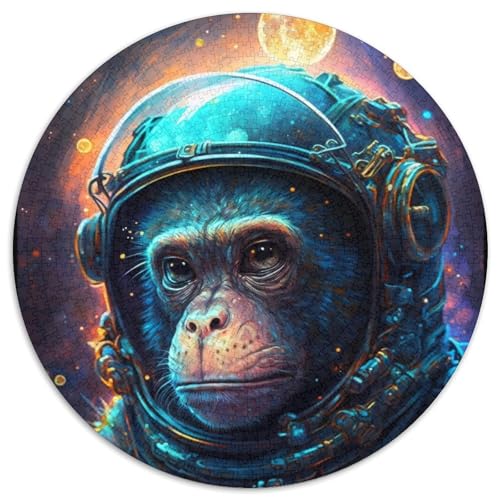 Astronautenmaus-Puzzle 1000 Teile für Erwachsene, 1000-teiliges rundes Puzzle, Spaß für die ganze Familie, Basteln, perfekt für Geburtstage, Feiertage, 67,5 x 67,5 cm Astronautenmaus-Puzzle 1000 Teile für Erwachsene, 1000-teiliges rundes Puzzle, Spaß für die ganze Familie, Basteln, perfekt für Geburtstage, Feiertage, 67,5 x 67,5 cm von RZFWJL