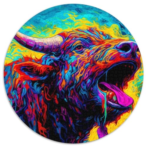 Bulle, 1000-teiliges Kartonpuzzle, Familie und Freunde, geeignet für Kinder ab 14 Jahren, 67,5 x 67,5 cm von RZFWJL