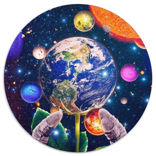Caretaker 1000-teiliges Puzzle, 1000-teiliges rundes Puzzle für Erwachsene, Lernspielzeug für Jugendliche, Heimbüro-Dekor, 67,5 x 67,5 cm Caretaker 1000-teiliges Puzzle, 1000-teiliges rundes Puzzle für Erwachsene, Lernspielzeug für Jugendliche, Heimbüro-Dekor, 67,5 x 67,5 cm von RZFWJL