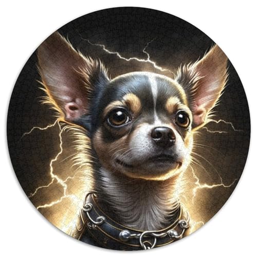 Chihuahua-Puzzle für Erwachsene, 1000 Teile, Unmögliches Puzzle für Erwachsene, Entspannende Unterhaltung, Heimdekoration, 67,5 x 67,5 cm Chihuahua-Puzzle für Erwachsene, 1000 Teile, Unmögliches Puzzle für Erwachsene, Entspannende Unterhaltung, Heimdekoration, 67,5 x 67,5 cm von RZFWJL