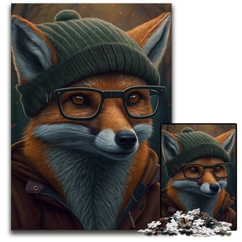 Fantasy Fox Puzzle für Erwachsene, 1000 Teile, Papppuzzle, anspruchsvolles Denkspiel für Teenager, unterhaltsames interaktives Spiel für die ganze Familie, 26x38cm/10,23x14,96 Zoll Fantasy Fox Puzzle für Erwachsene, 1000 Teile, Papppuzzle, anspruchsvolles Denkspiel für Teenager, unterhaltsames interaktives Spiel für die ganze Familie, 26x38cm/10,23x14,96 Zoll von RZFWJL