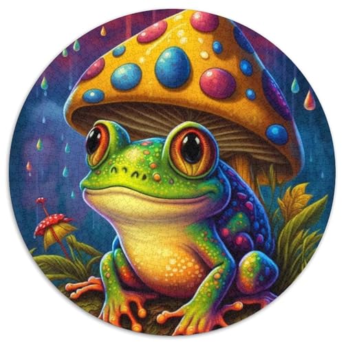 Frosch-Puzzle mit 1000 Teilen, Unmögliches Puzzle für Erwachsene, Herausforderndes Denkspiel für Teenager, Spaß für den Familienspieleabend, 67,5 x 67,5 cm Frosch-Puzzle mit 1000 Teilen, Unmögliches Puzzle für Erwachsene, Herausforderndes Denkspiel für Teenager, Spaß für den Familienspieleabend, 67,5 x 67,5 cm von RZFWJL