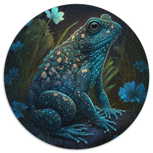 Frosch-Puzzle mit 1000 Teilen, Unmögliches Puzzle für Erwachsene, Herausforderndes Denkspiel für Teenager, Spaß für den Familienspieleabend, 67,5 x 67,5 cm Frosch-Puzzle mit 1000 Teilen, Unmögliches Puzzle für Erwachsene, Herausforderndes Denkspiel für Teenager, Spaß für den Familienspieleabend, 67,5 x 67,5 cm von RZFWJL