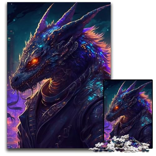 Futuristisches Ryujin-Puzzle für Erwachsene, 1000-teiliges Papppuzzle, anspruchsvolles Denkspiel für Teenager, unterhaltsames interaktives Spiel für die ganze Familie, 26x38cm/10,23x14,96 Zoll Futuristisches Ryujin-Puzzle für Erwachsene, 1000-teiliges Papppuzzle, anspruchsvolles Denkspiel für Teenager, unterhaltsames interaktives Spiel für die ganze Familie, 26x38cm/10,23x14,96 Zoll von RZFWJL