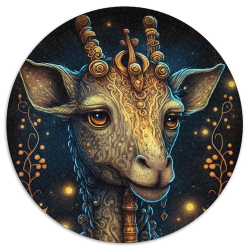Giraffen-Puzzle 1000 Teile für Erwachsene, pädagogisches Denkspiel, künstlerische Heim- und Bürodekoration, ab 14 Jahren, 67,5 x 67,5 cm Giraffen-Puzzle 1000 Teile für Erwachsene, pädagogisches Denkspiel, künstlerische Heim- und Bürodekoration, ab 14 Jahren, 67,5 x 67,5 cm von RZFWJL