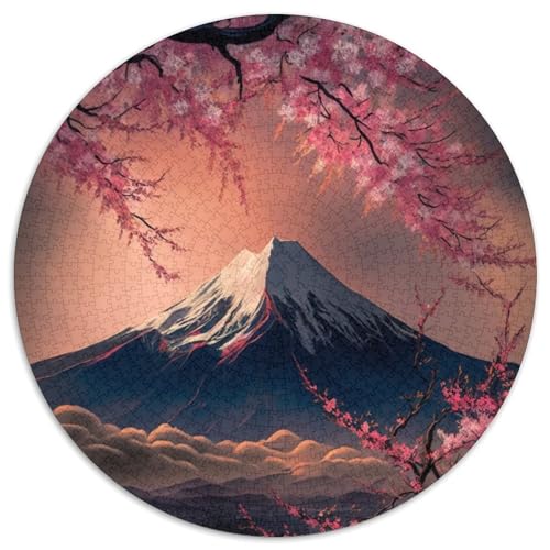 Japanische Kirschblüten, 1000-teiliges Kartonpuzzle, Familie und Freunde, geeignet für Kinder ab 14 Jahren, 67,5 x 67,5 cm Japanische Kirschblüten, 1000-teiliges Kartonpuzzle, Familie und Freunde, geeignet für Kinder ab 14 Jahren, 67,5 x 67,5 cm von RZFWJL