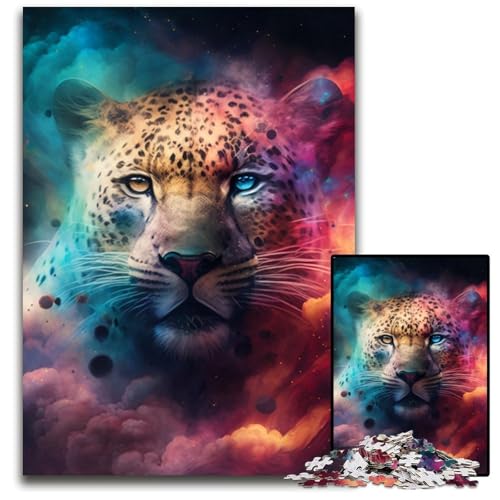 Leopardennebel-Puzzle für Erwachsene, 1000-teiliges Papppuzzle, anspruchsvolles Denkspiel für Teenager, unterhaltsames interaktives Spiel für die ganze Familie, 26x38cm/10,23x14,96 Zoll Leopardennebel-Puzzle für Erwachsene, 1000-teiliges Papppuzzle, anspruchsvolles Denkspiel für Teenager, unterhaltsames interaktives Spiel für die ganze Familie, 26x38cm/10,23x14,96 Zoll von RZFWJL