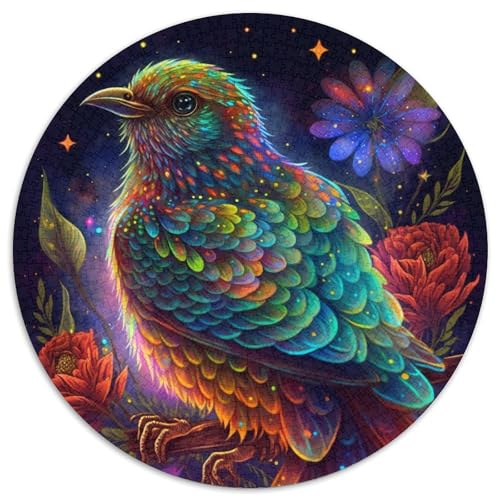Magischer Vogel Puzzle 1000 Teile für Erwachsene, pädagogisches Denkspiel, künstlerische Heim- und Bürodekoration, ab 14 Jahren, 67,5 x 67,5 cm von RZFWJL