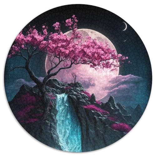 Mount Fuji, Japan, Puzzle 1000 Teile für Erwachsene, 1000-teiliges rundes Puzzle, Spaß für die ganze Familie, Basteln, perfekt für Geburtstage, Feiertage, 67,5 x 67,5 cm Mount Fuji, Japan, Puzzle 1000 Teile für Erwachsene, 1000-teiliges rundes Puzzle, Spaß für die ganze Familie, Basteln, perfekt für Geburtstage, Feiertage, 67,5 x 67,5 cm von RZFWJL