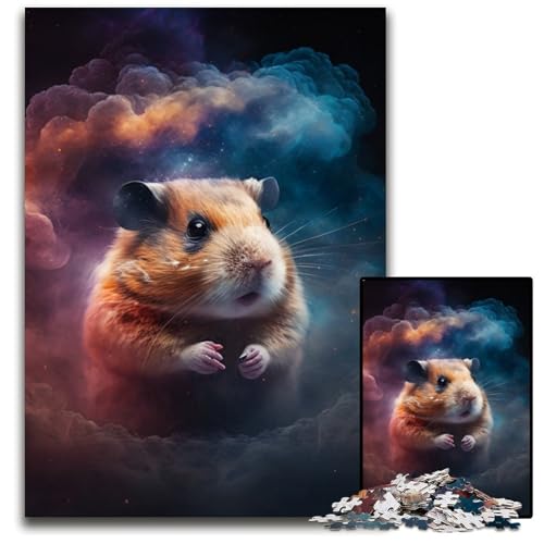 Puzzle 1000 Teile Hamsternebel Puzzle für Erwachsene Anspruchsvolles Denkspiel - Entspannendes Spielzeug für Teenager 50x75cm/19,68x29,52 Zoll Puzzle 1000 Teile Hamsternebel Puzzle für Erwachsene Anspruchsvolles Denkspiel - Entspannendes Spielzeug für Teenager 50x75cm/19,68x29,52 Zoll von RZFWJL
