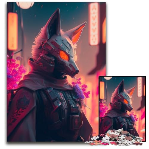 Puzzle 1000 Teile Neon Warrior Puzzles für Erwachsene Perfekt für Halloween, Weihnachten, Geburtstagsgeschenk 26x38cm/10,23x14,96 Zoll Puzzle 1000 Teile Neon Warrior Puzzles für Erwachsene Perfekt für Halloween, Weihnachten, Geburtstagsgeschenk 26x38cm/10,23x14,96 Zoll von RZFWJL