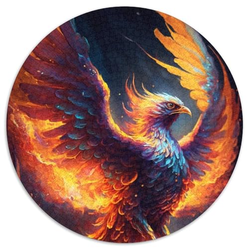 Puzzle 1000 Teile Phoenix Puzzle für Erwachsene, Denkspiel für Teenager, 67,5 x 67,5 cm von RZFWJL