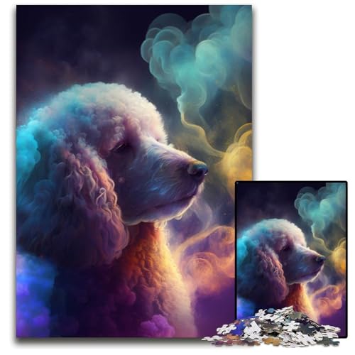 Puzzle 1000 Teile Pudelnebel Puzzles für Erwachsene Perfekt für Halloween, Weihnachten, Geburtstagsgeschenk 26x38cm/10,23x14,96 Zoll Puzzle 1000 Teile Pudelnebel Puzzles für Erwachsene Perfekt für Halloween, Weihnachten, Geburtstagsgeschenk 26x38cm/10,23x14,96 Zoll von RZFWJL