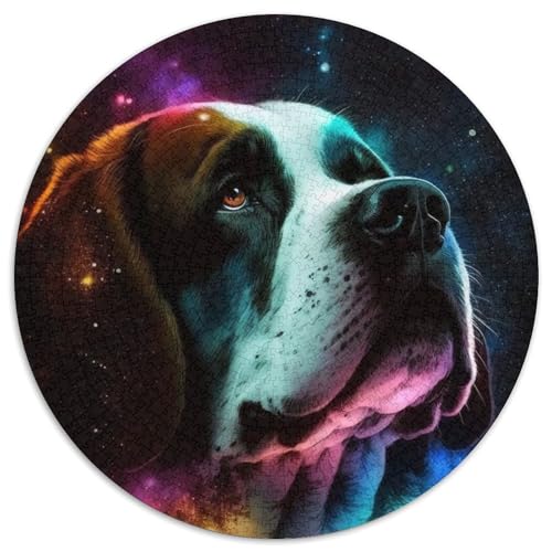 Puzzle 1000 Teile Rottweiler Puzzle für Erwachsene, Denkspiel für Teenager, 67,5 x 67,5 cm von RZFWJL
