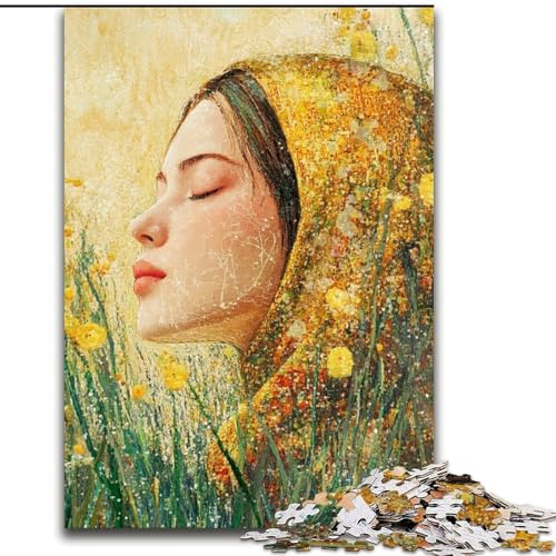 Puzzle 1000 Teile für Erwachsene, Gemälde von Van Gogh, für 14+, anspruchsvolles Spiel als Geschenk für die ganze Familie und Freunde (Größe 50x75cm) von RZFWJL