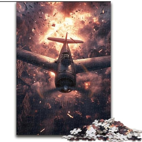 Puzzle 1000 Teile für Erwachsene, Geschenke, Dream Fighter, Spielzeug, Lernspiele, Stressabbau, tolle Geschenke und Spielzeuge (Größe 26x38cm) von RZFWJL