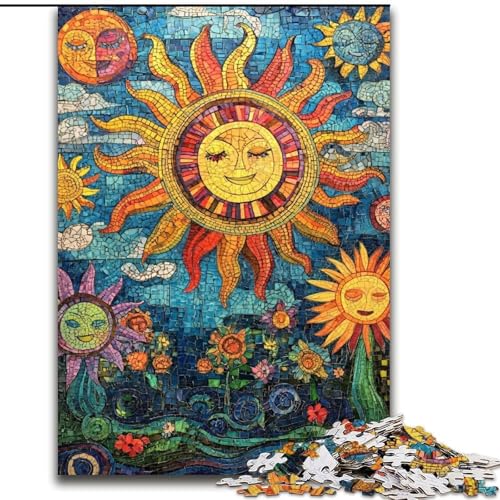 Puzzle 1000 Teile für Erwachsene, Geschenke, Schweinchenkunst, Spielzeug, Lernspiele, Stressabbau, tolle Geschenke und Spielzeuge (Größe 50x75cm) von RZFWJL
