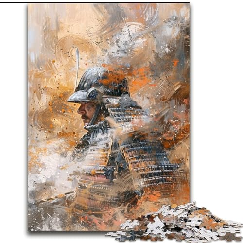 Puzzle 1000 Teile für Erwachsene, Geschenke, japanischer Ninja, Spielzeug, Lernspiele, Stressabbau, tolle Geschenke und Spielzeuge (Größe 50x75cm) von RZFWJL