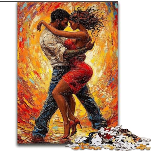 Puzzle 1000 Teile für Erwachsene, Geschenke für Paare und Männer, Spielzeug, Lernspiele, Stressabbau, tolle Geschenke und Spielzeuge (Größe 50x75cm) von RZFWJL