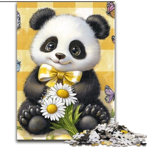 Puzzle 1000 Teile für Erwachsene, Panda-Puzzle, Heimdekoration, Denksportspiel für Teenager und Familieninteraktion, 50x75cm Puzzle 1000 Teile für Erwachsene, Panda-Puzzle, Heimdekoration, Denksportspiel für Teenager und Familieninteraktion, 50x75cm von RZFWJL
