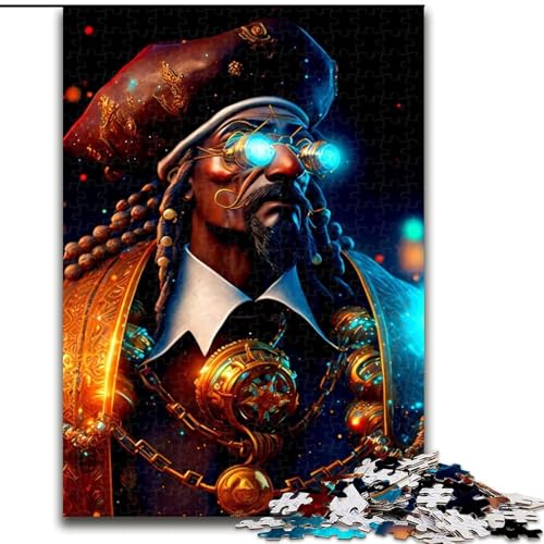 Puzzle 1000 Teile für Erwachsene, Piratenkapitän-Puzzle aus Pappe, für Teenager und Familienspaß, 1000 Teile(26x38cm) von RZFWJL