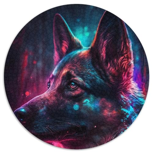 Puzzle 1000 Teile für Erwachsene, Schäferhund, Unmögliches Puzzle für Erwachsene, Hochschwieriges Denkspiel für Teenager, 67,5 x 67,5 cm Puzzle 1000 Teile für Erwachsene, Schäferhund, Unmögliches Puzzle für Erwachsene, Hochschwieriges Denkspiel für Teenager, 67,5 x 67,5 cm von RZFWJL